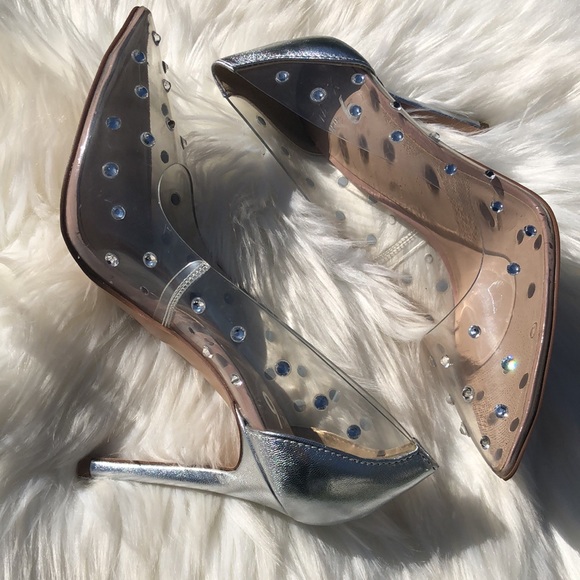 Clear high heels size(8)🔥 - Picture 5 of 5